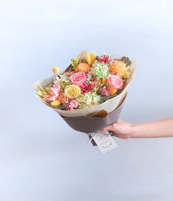 Vibrant Preserved and Dried Flowers